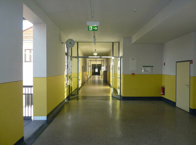 3. Etage der Schule