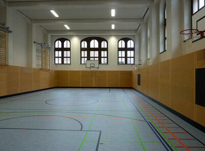 Blick in die Turnhalle