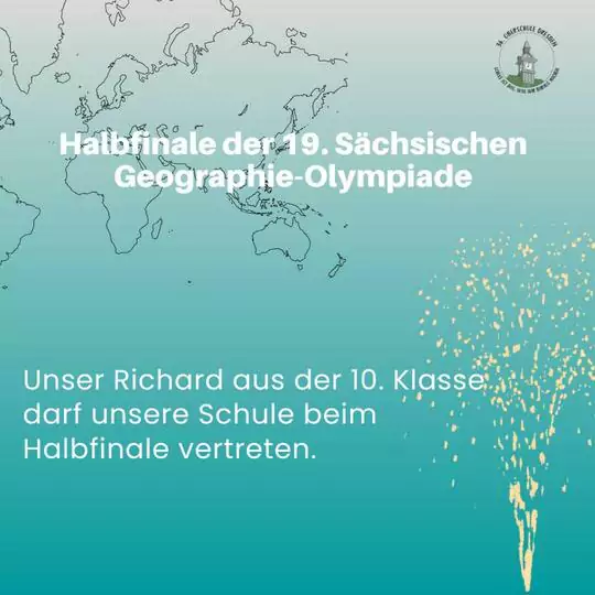 Halbfinale der 19. Sächsischen Geographie-Olympiade