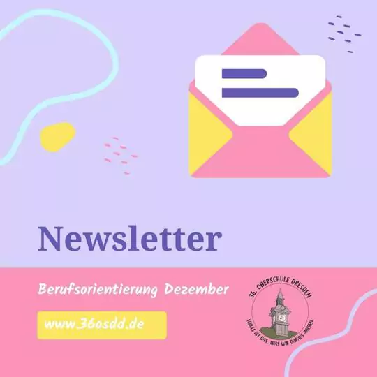 Newsletter Berufsorientierung Dezember